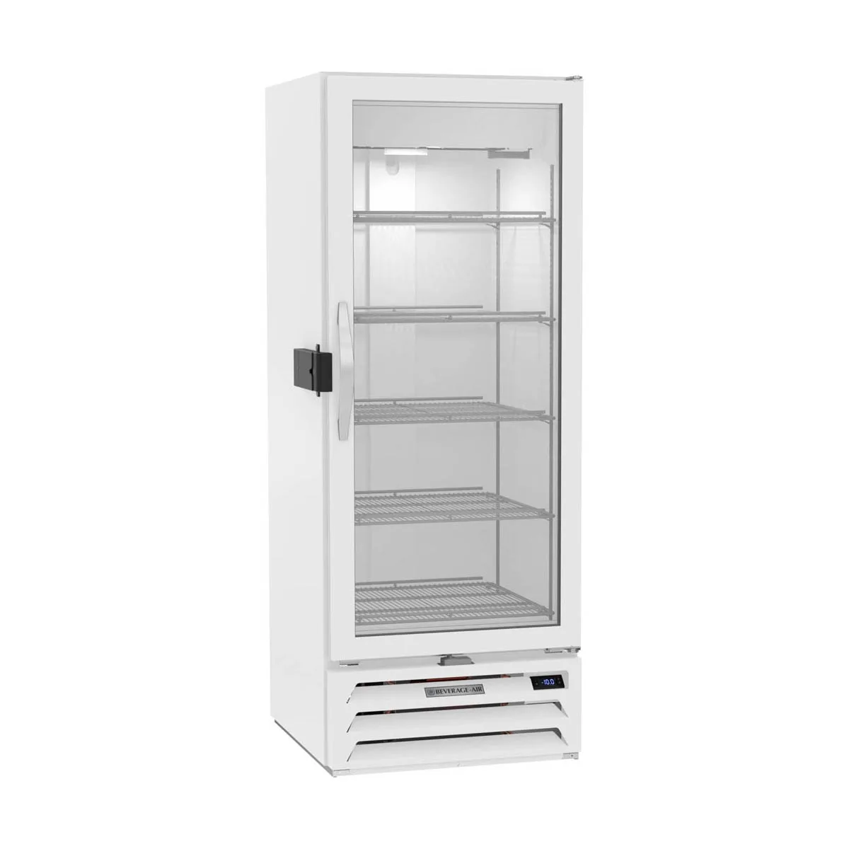 Beverage Air MMF12HC-1-W-IQ 25" 1 Glass Door Merchandiser Freezer in White, 11.9 cu. ft.