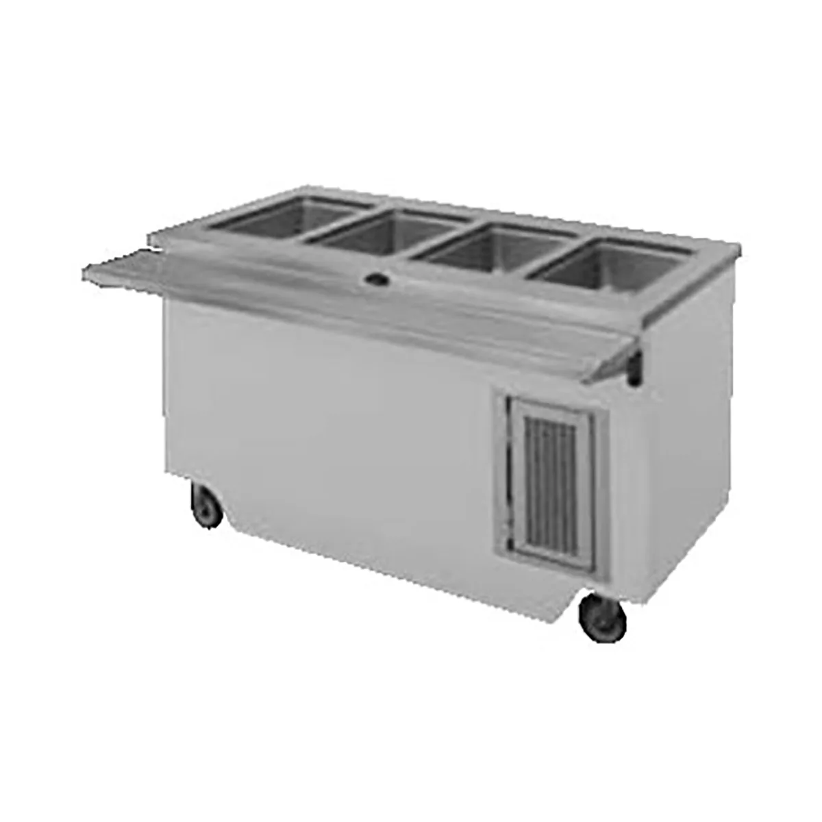 Randell RANFG HTD-6S 86" Electric Hot Food Table, (6) Hot Food Wells