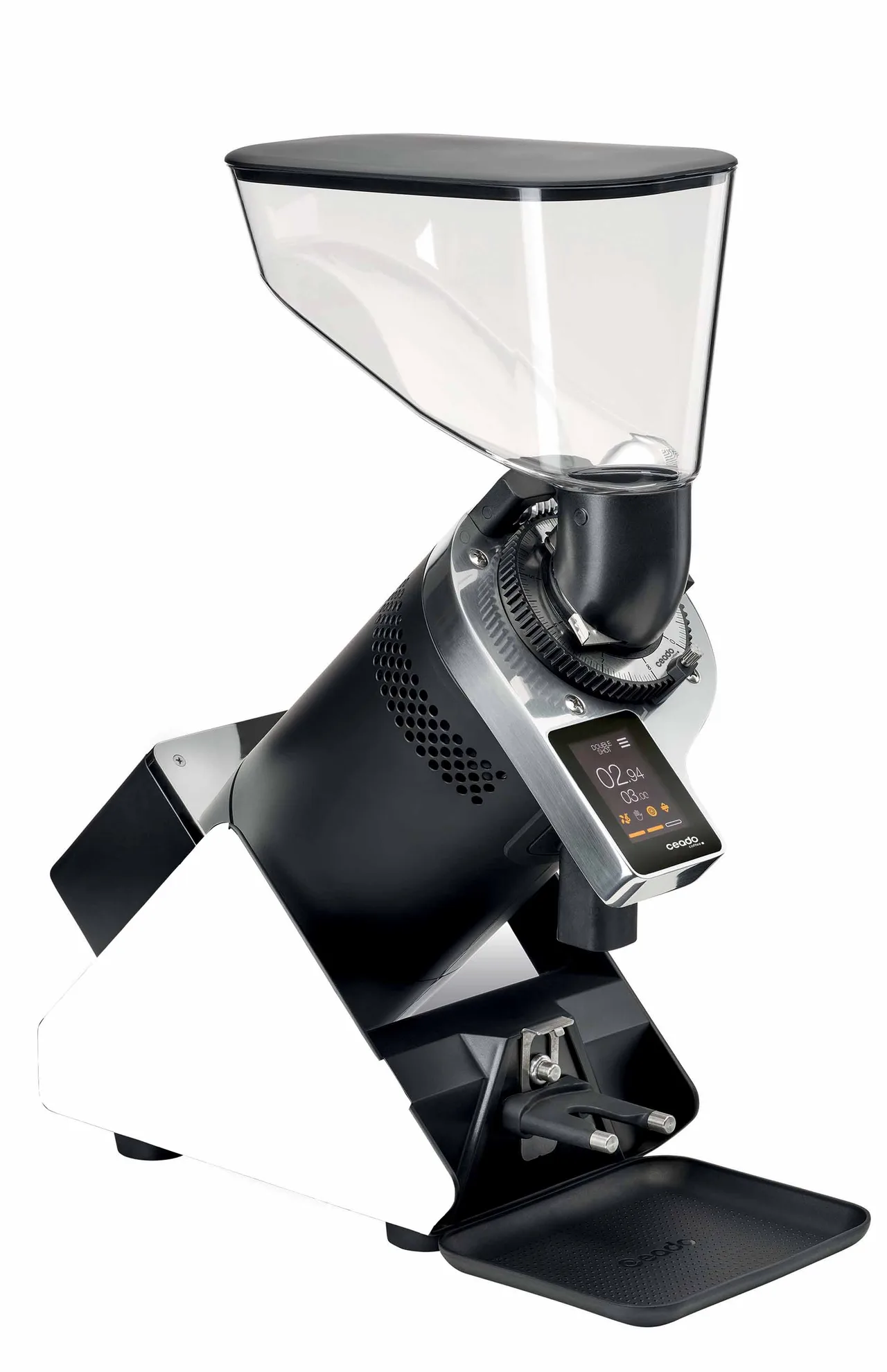 GRINDMASTER Beverage CDE37ZB Espresso Coffee Grinder, High Capacity - 900W / 110V - White