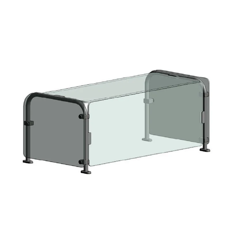 Randell RSB-STSSFF-36 Ranserve Standard Breath Guard, Single-Sided, Full-Service