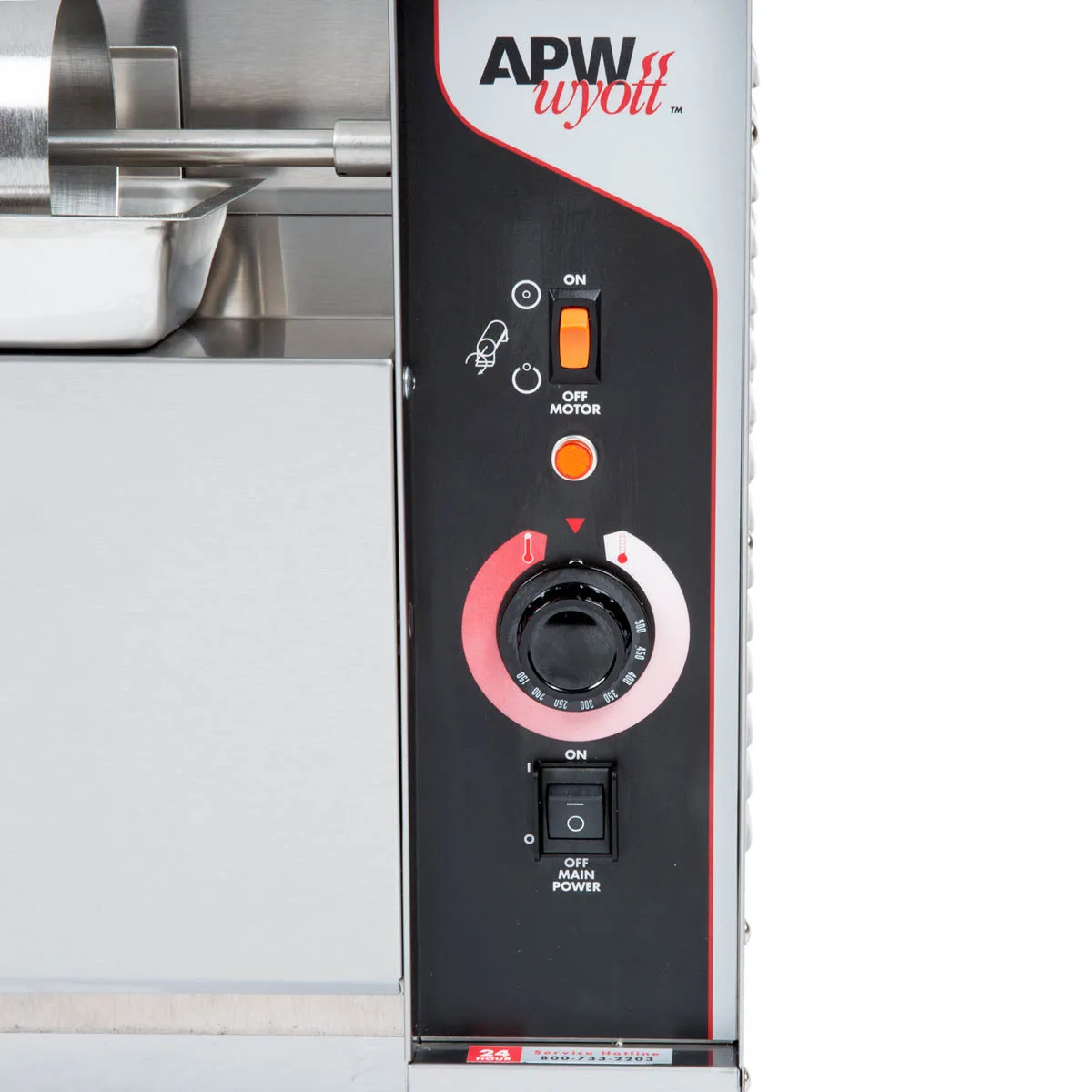 APW Wyott M-95-3 Countertop Bun Grill Conveyor Toaster, 1300 Bun Halves/Hour