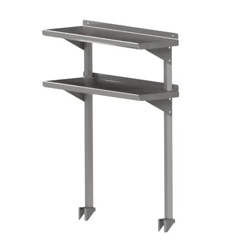 John Boos OSC26RK-1248 Overshelf, Cantilevered, Double, 48"W X 12"D