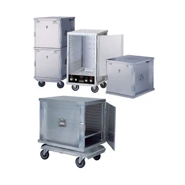 Dinex DXP22128 Food Carrier Dolly – Aluminum Tray, 7.75" Shelf Height, Four 5" Swivel Casters, NSF Certified