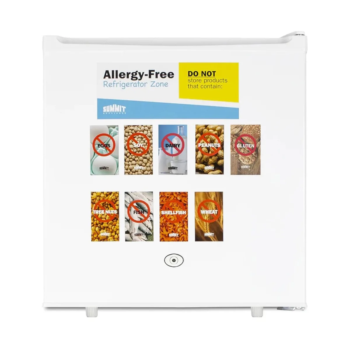 Summit AZAR2W 19" Built-in or Freestanding Compact Refrigerator in White, 1.7 cu ft
