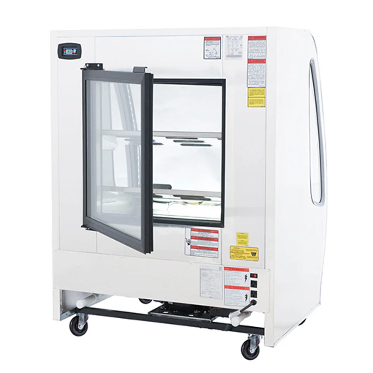 Pro-Kold DDC 40 SS 40" Curved Refrigerated Deli Display Case