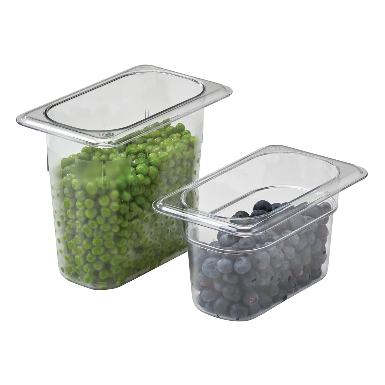 Cambro 94CW135 - Clear Polycarbonate Food Pan, 1/9 Size, .9 Quart, 4" Deep, NSF