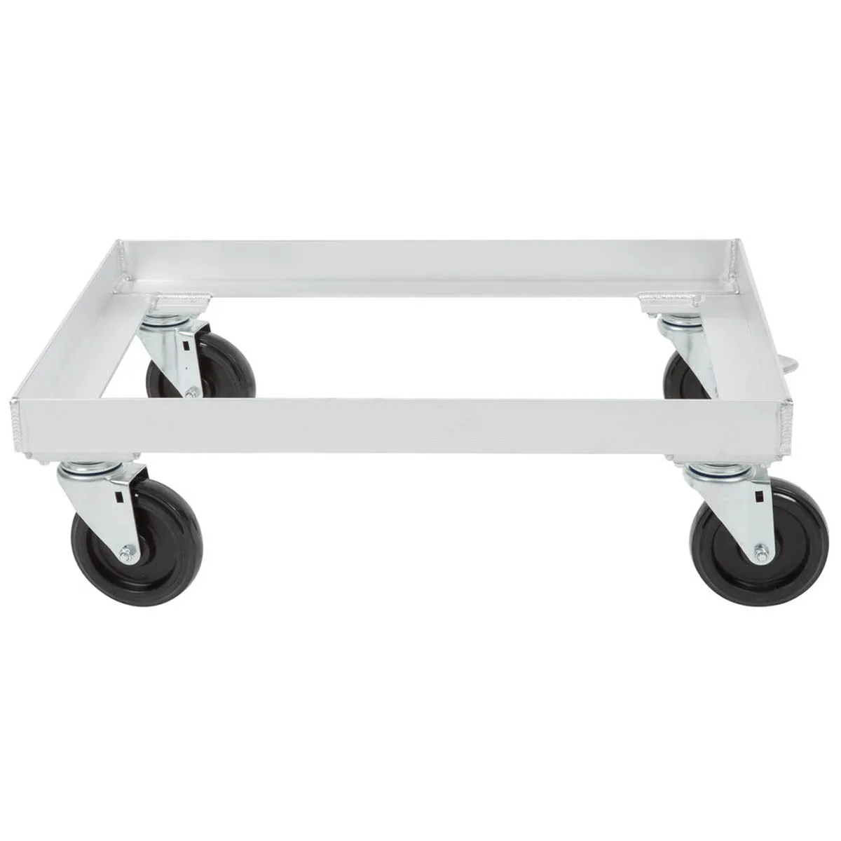 Lakeside 620 Aluminum Sheet Pan Dolly, Single Stack, 500 lb, 5" Swivel Casters, NSF