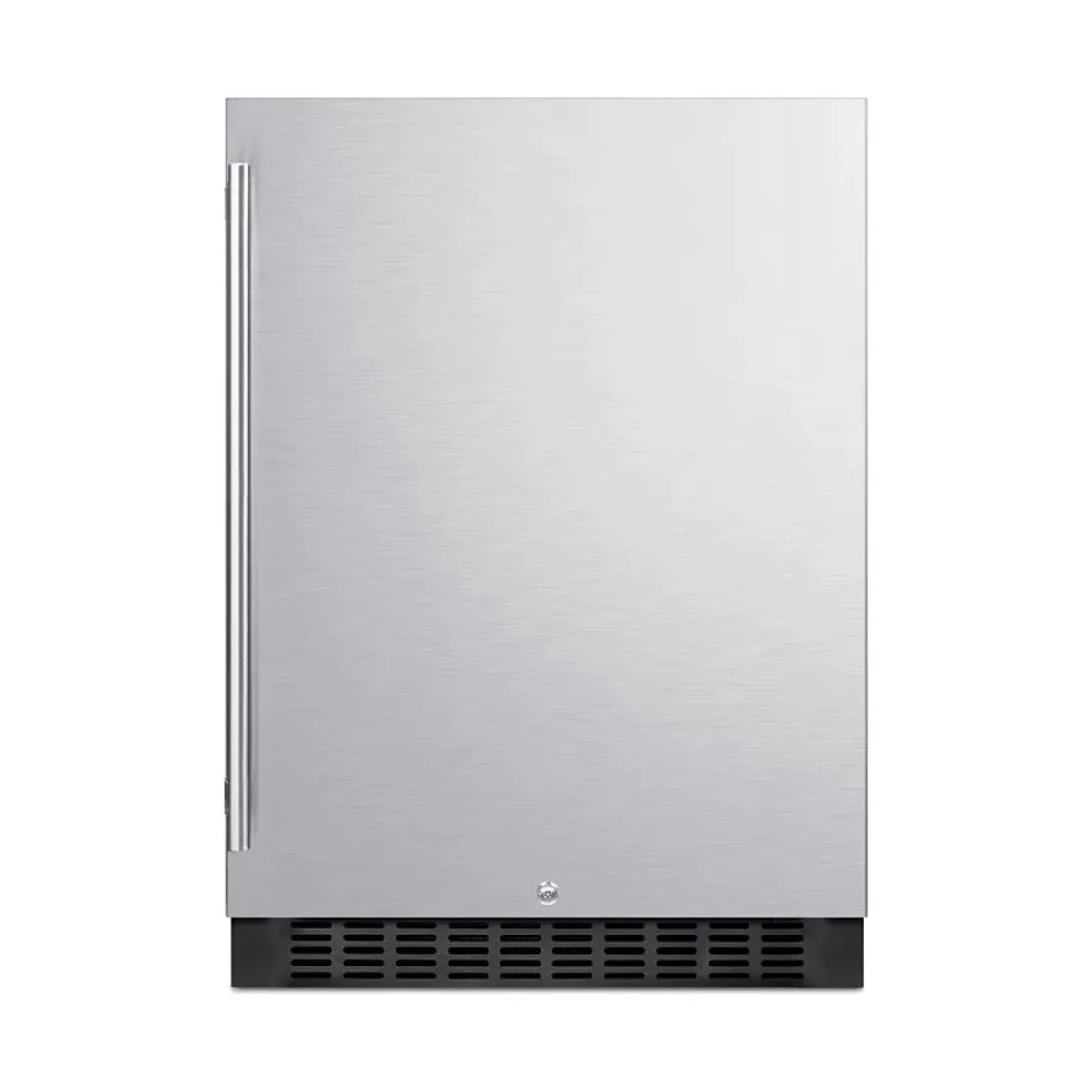 Summit FF64BCSS 24" Built-in or Freestanding Refrigerator, Stainless Steel, 4.6 cu. ft.