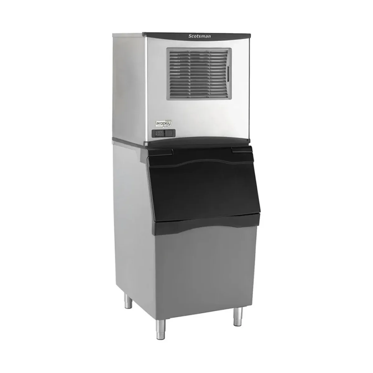 Scotsman FS0522AX-1/B530P/KBT27 Air Cooled Flake 450 lb Ice Machine with Bin, 536 lb Plastic