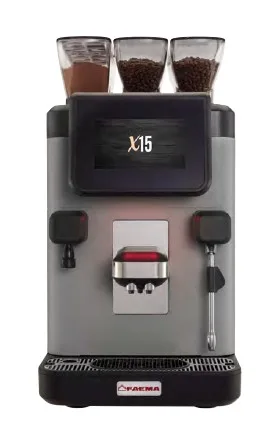 Faema X15 CS10 MILK PS SOLUBLES Super Automatic Espresso Machine with Solubles by Espresso Soci