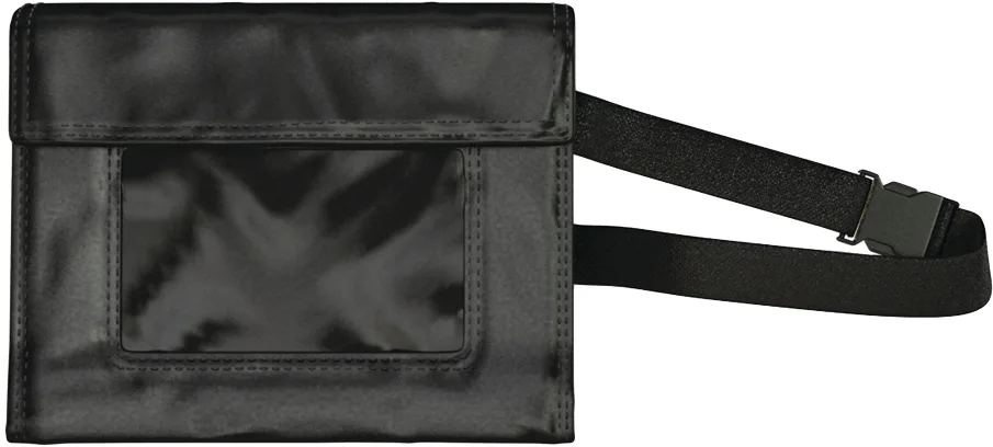 Carlisle 38009 Wipesplus® Table/Food Sanitizing Pack Holder & Belt, 6", Black