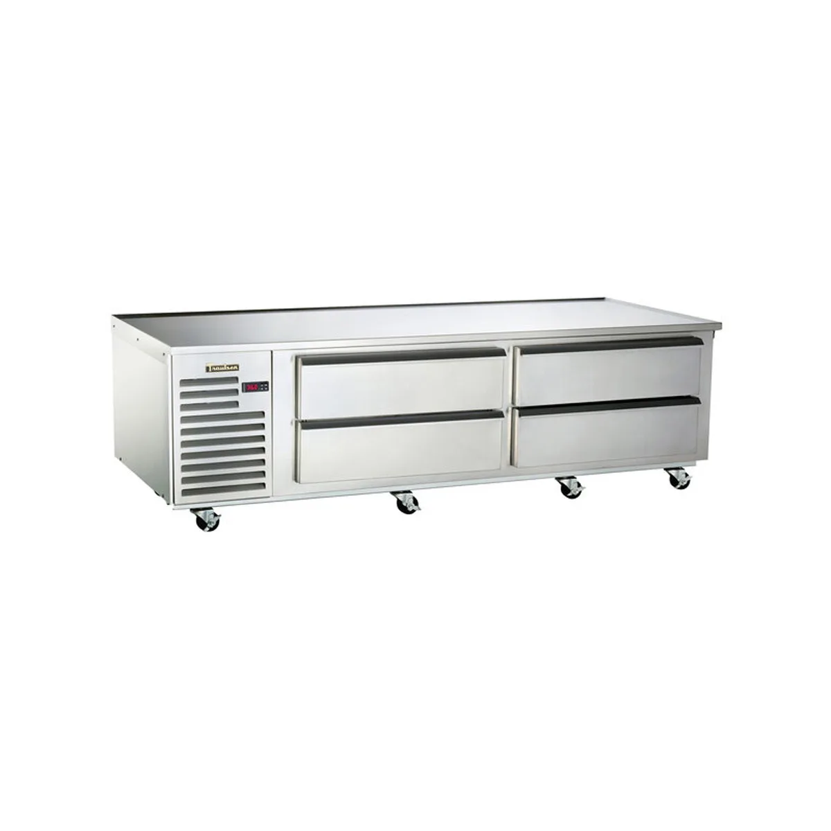 Traulsen TE084LT 84" 4 Drawers Spec-Line Freezer Chef Bases w/ Marine Edge