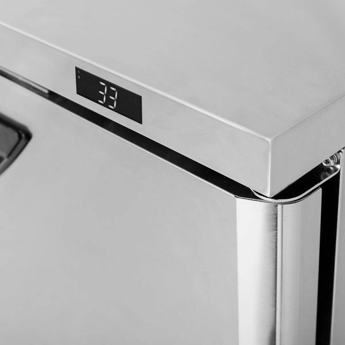 Turbo Air TWR-48SD-N 48" 2-Section Worktop Refrigerator w/ 2 Doors, 12 cu. ft.