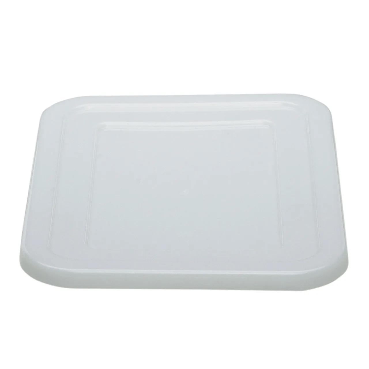 Cambro 1520CBCP148 Bus Box Tub Cover, 16" x 20", White, Hi-Gloss Plastic, NSF