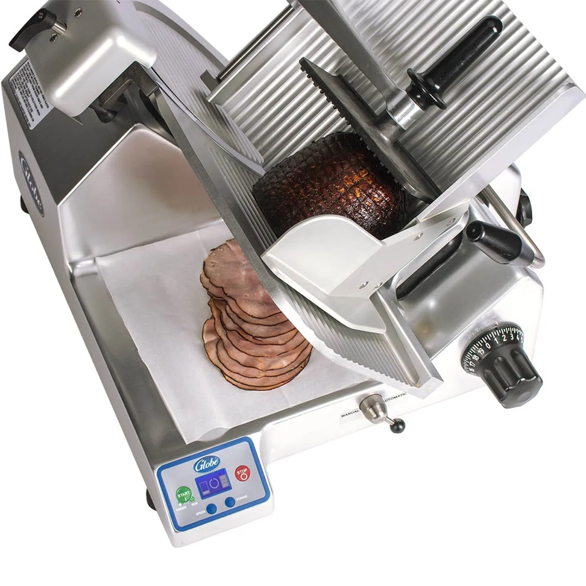 Globe S13 S-Series  Premium 13" Heavy-Duty Manual Meat Slicer, 1/2 HP