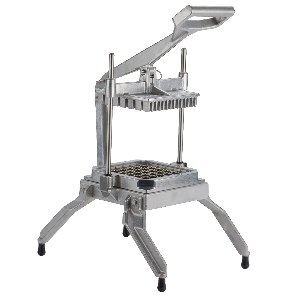 Global Solutions by Nemco GS4200 Lettuce Chopper, 1" x 1" Square Cut, Aluminum Housing, Non-Skid Feet