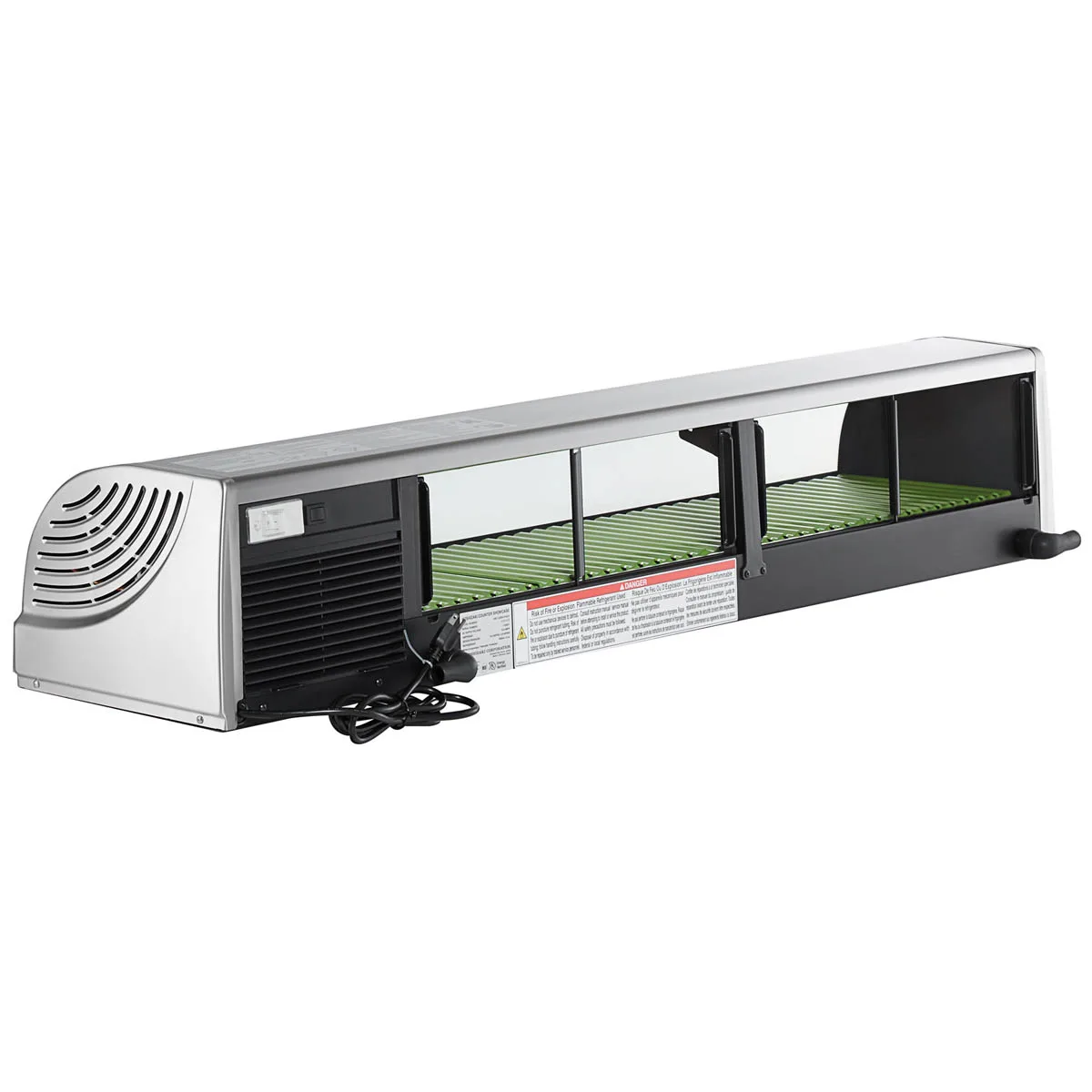Hoshizaki HNC-150BA-R-SLH 59" Countertop Refrigerated Sushi Display Case, Right Compressor