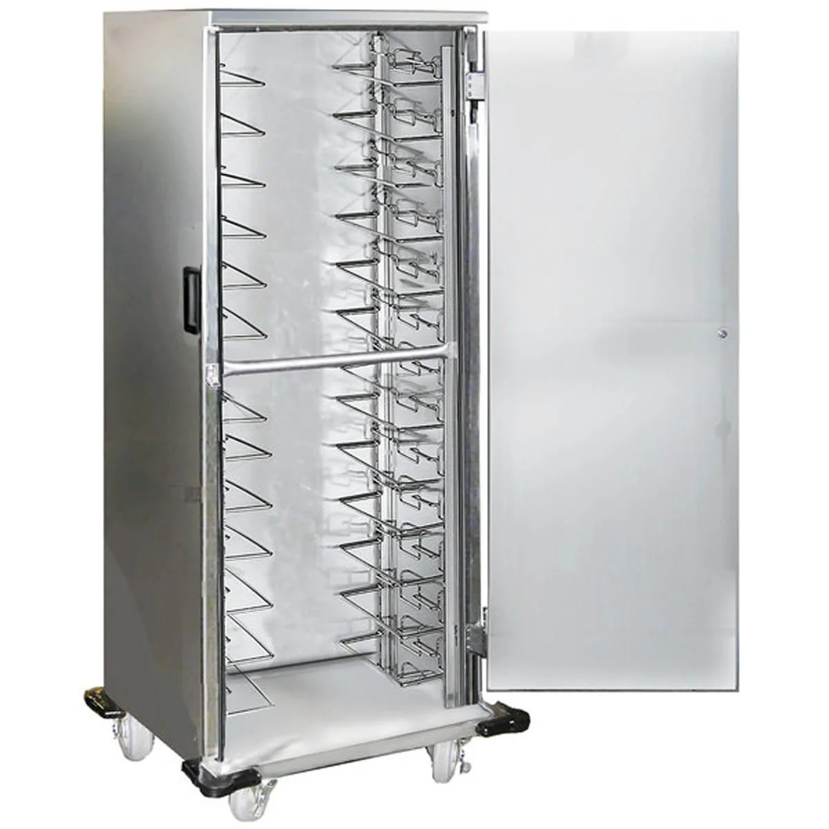 Lakeside 6539 11 Pan Capacity End Load Stainless Steel Enclosed Bun / Sheet Pan Rack
