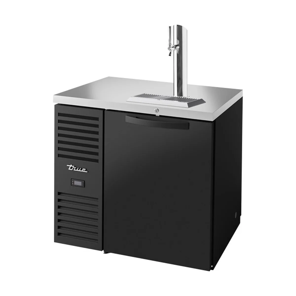 True TDR36-PT 36" One-section Pass-Thru Draft Beer Cooler with LED Lighting