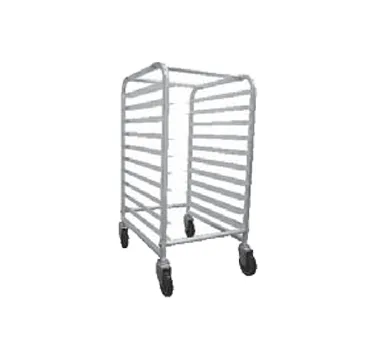 Serv-Ware CWP-APR-10EL Aluminum 10-Tier Pan Rack - 20-7/8" x 26-1/4" x 38"