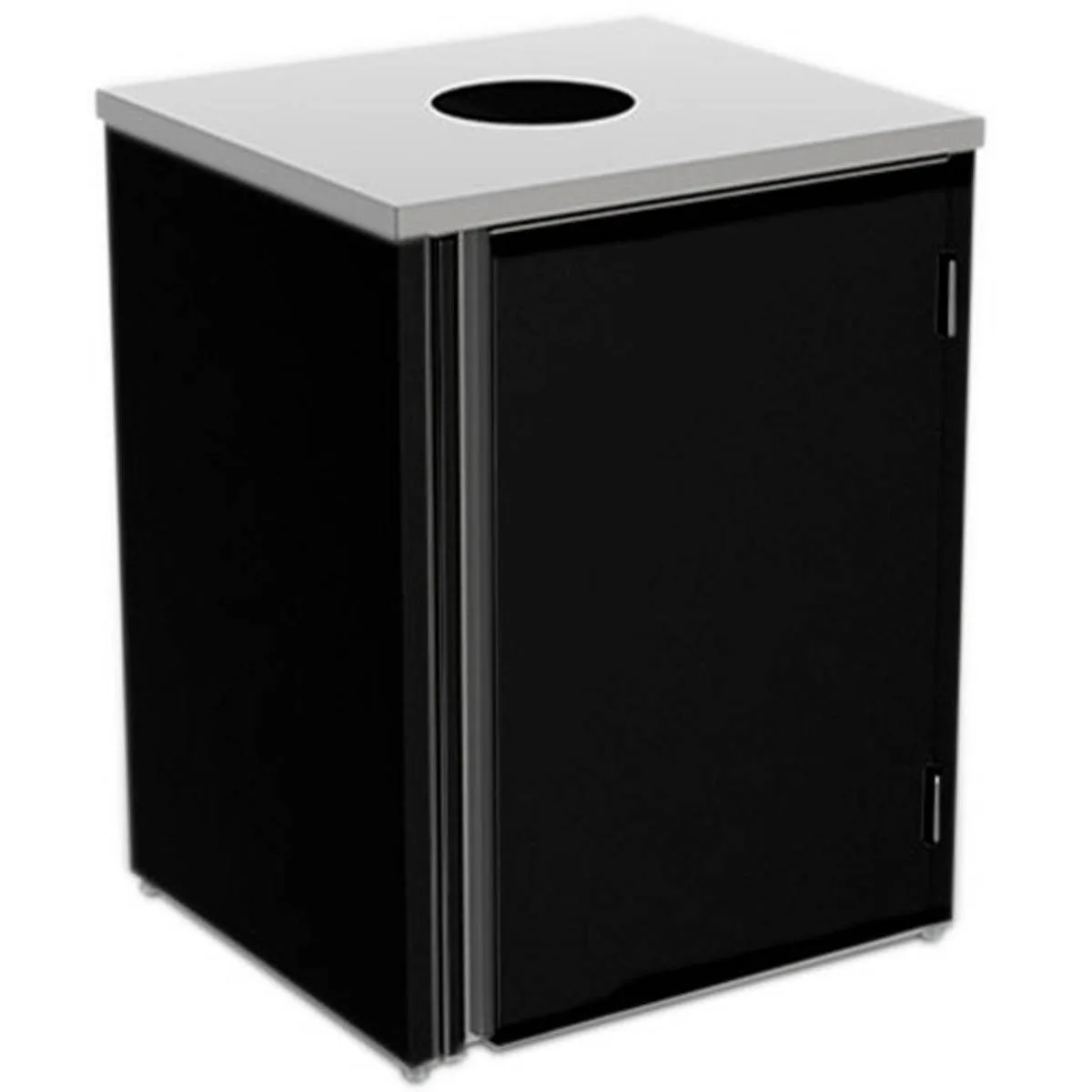 Lakeside 3310 Waste Station, 26-1/2"W X 23-1/4"D X 34-1/2"H, 35 Gallon Capacity