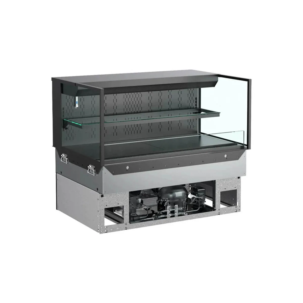 Structural Concepts NE4820RSSV 48" Reveal Self-Service Refrigerated Slide In Counter Case