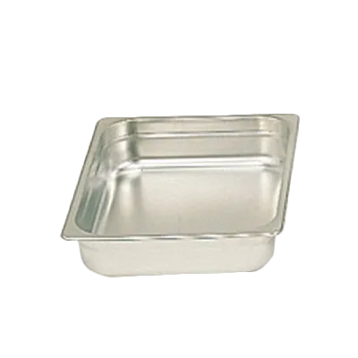 Thunder Group STPA2122 Steam Table Pan, 1/2 Size, 2-1/2" Deep, Anti-Jam, 18/8 Stainless Steel