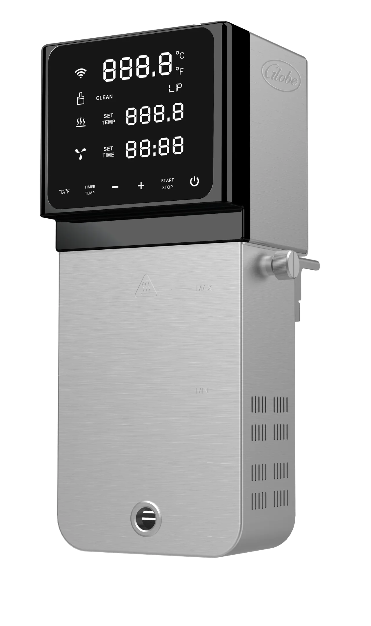 Globe GSV18 High Precision Sous Vide Immersion Circulator w/ Temperature Control, 21 Gal Capacity