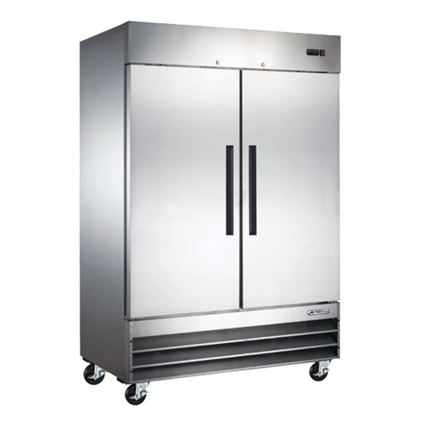 Omcan USA 59026 54" 2-Section Reach-In Refrigerator w/ 2 Solid Doors, Bottom Mount, 47 cu. ft.