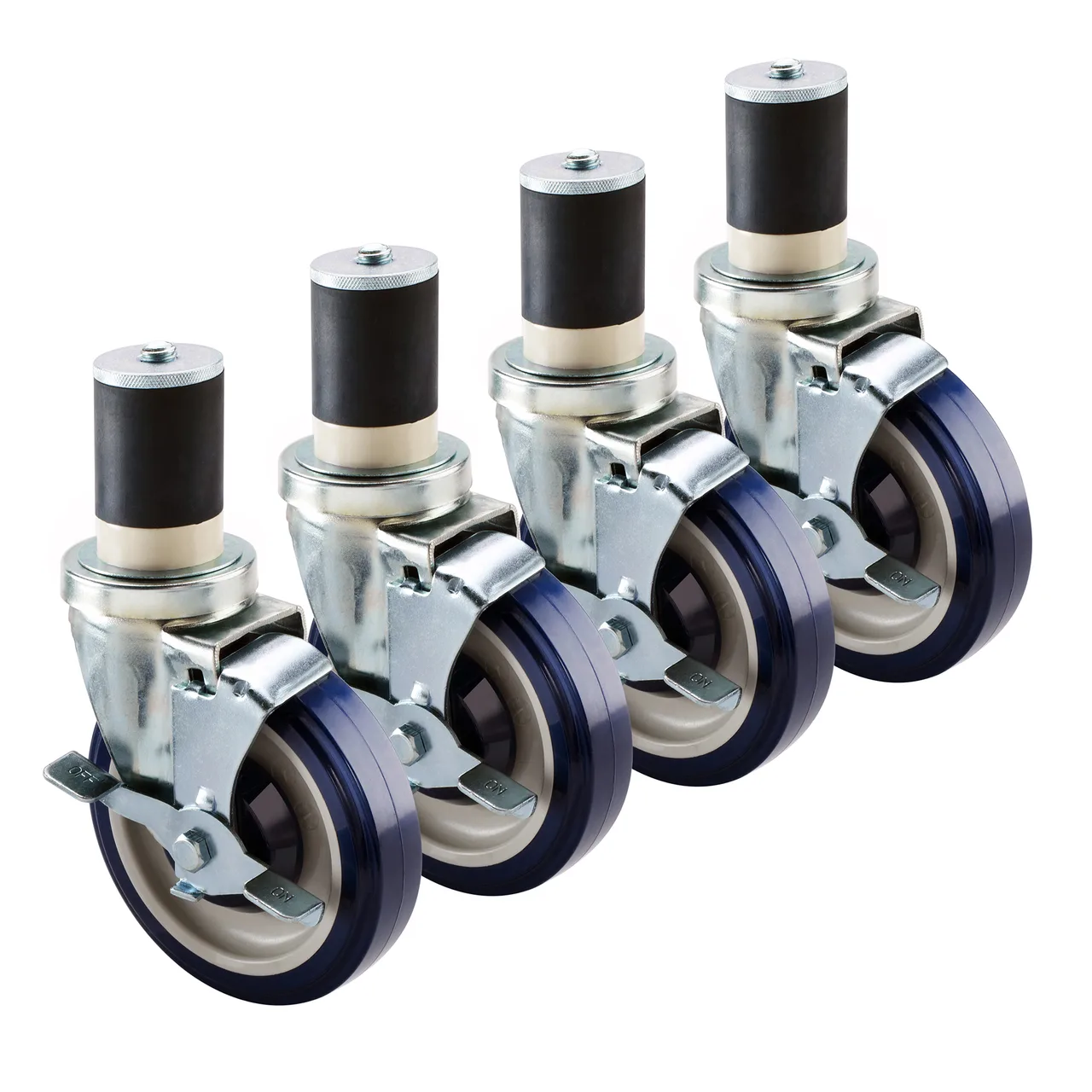 Atosa USA WA400001 Caster Set, 5"H, 1-1/2" expanding stem caster kit