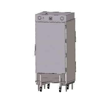 Carter-Hoffmann RTB202M 1-Section Roll-In Heated Holding Cabinet, Stainless Steel, Solid Door, 2" Insulation