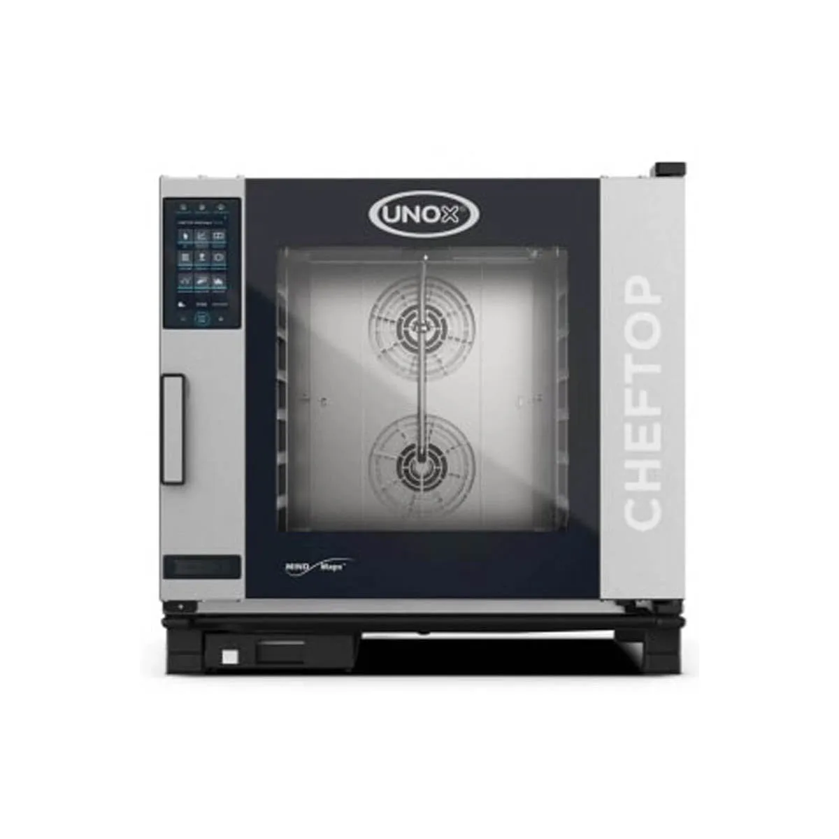 UNOX XAVC-06FS-EPLM Full Size 6 Pan Electric Combi Oven w/ MIND.Maps Touchscreen, Steam Generator, 19kW