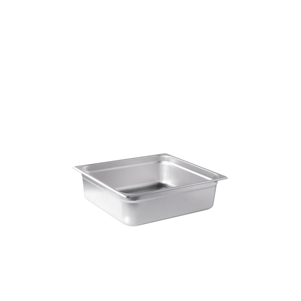 CAC China STP2T-25-4 Steel Steam Table Pan, 2/3-Size, 4" Deep, 25 Gauge, NSF - Sold Individually
