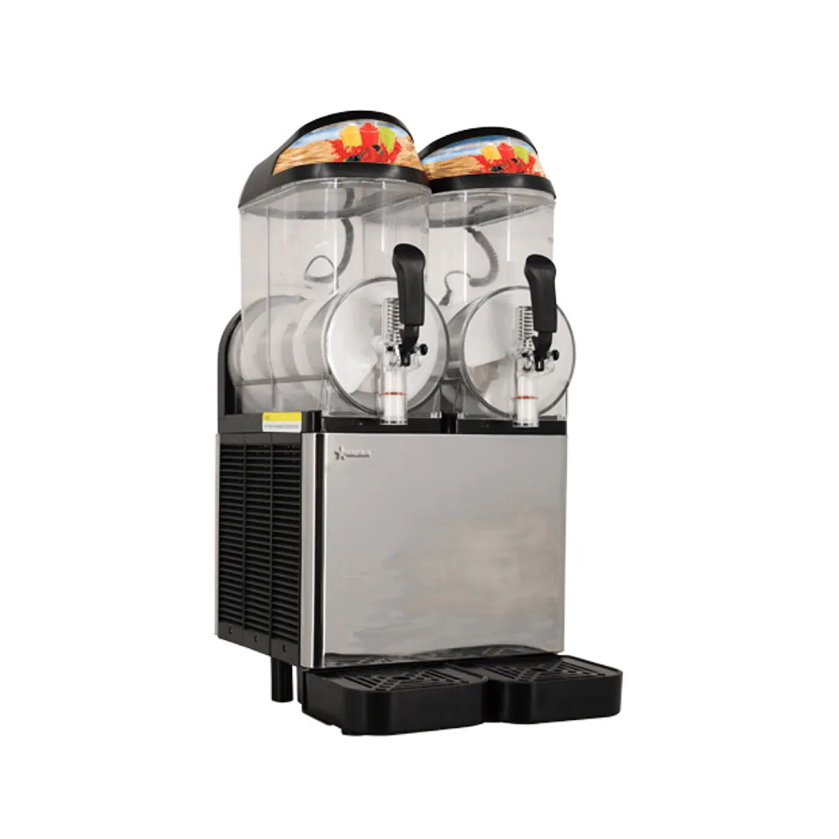 Omcan USA 47082 Bowl Type Non-Carbonated Frozen Drink Machine w/3.2 gal - 560W/115V - Double