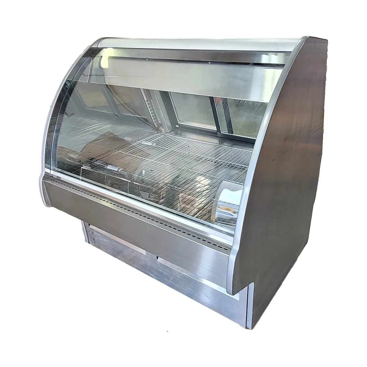 Structural Concepts GMG4 51" Single Duty Curved Refrigerated Meat Display Case, Remote