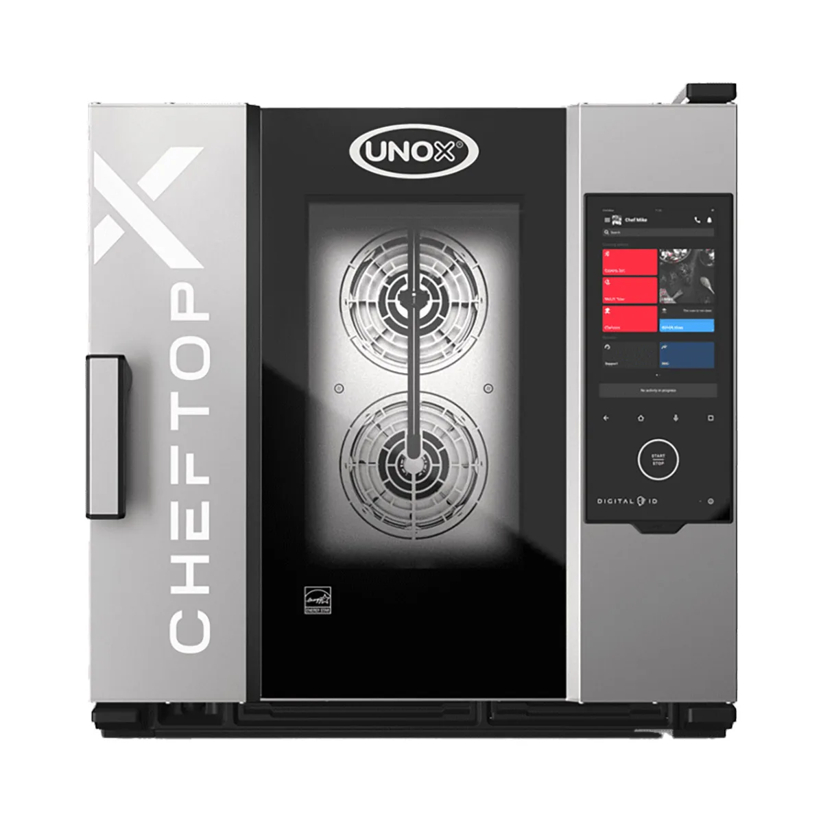 UNOX XADA-0611-GXLS-ET Half Size 6-Pan Gas Combi Oven w/ Digital Control, Boilerless, 51.180 BTU