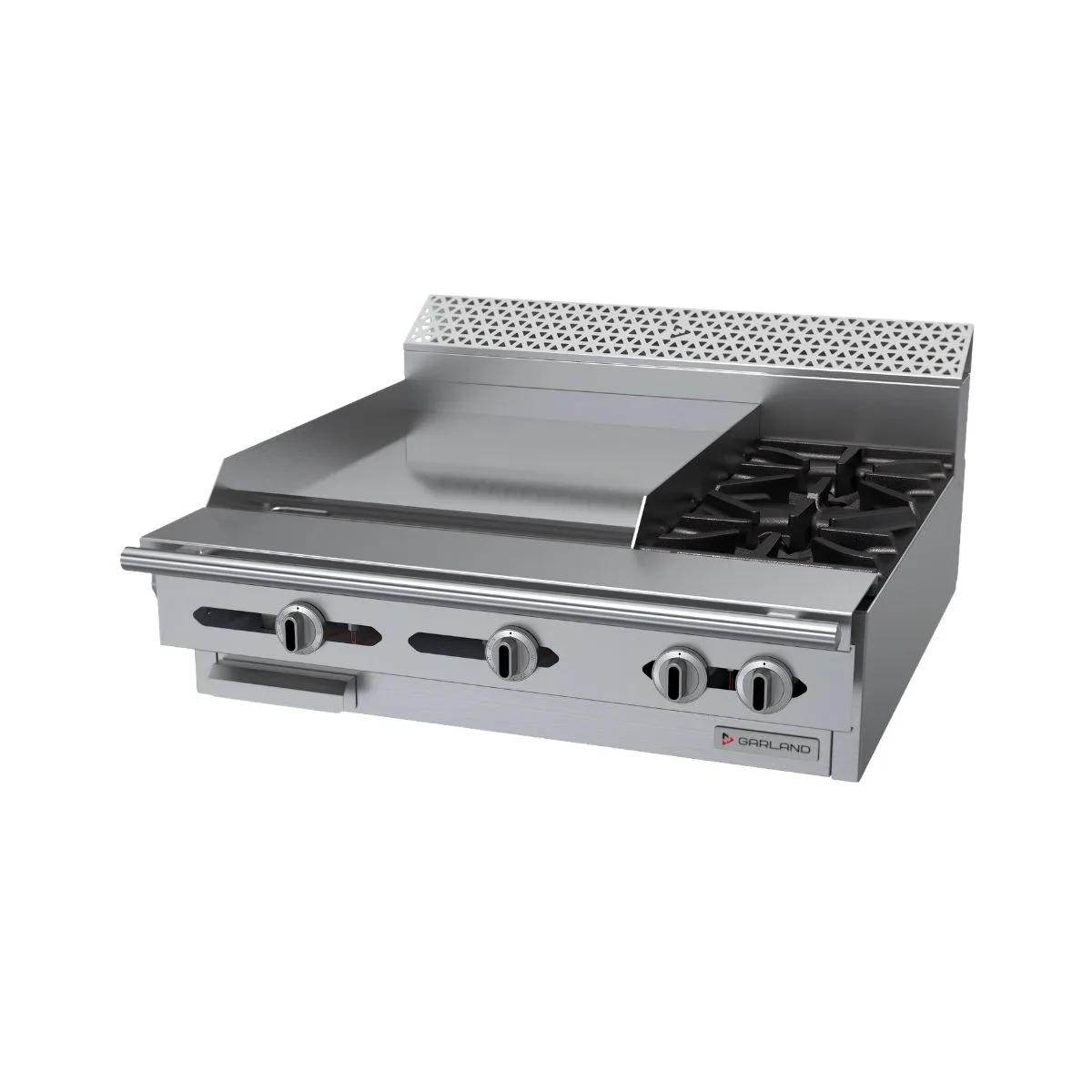 Garland US Range C36-2-1M Garland Cuisine Series Heavy Duty Range, Gas, 36"