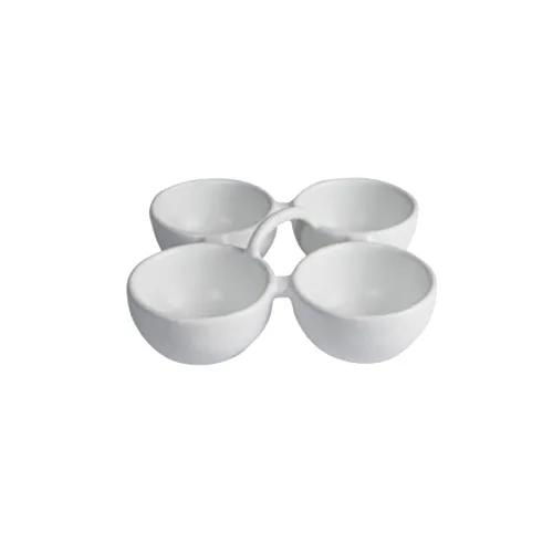 GET MJ601FT - Bugambilia 4‑Division Bowl, 10.1 Oz, 9½" Dia x 2½" Deep, Cast Aluminum Forest Green