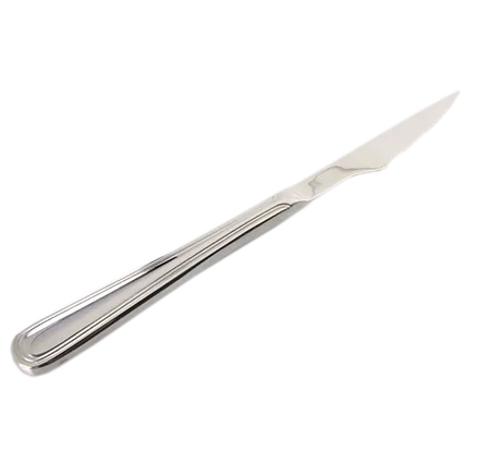 Thunder Group SLAT216 Steak Knife, 8-4/5" Long, 8.2Mm Thick, 420 Stainless Steel - Dozen