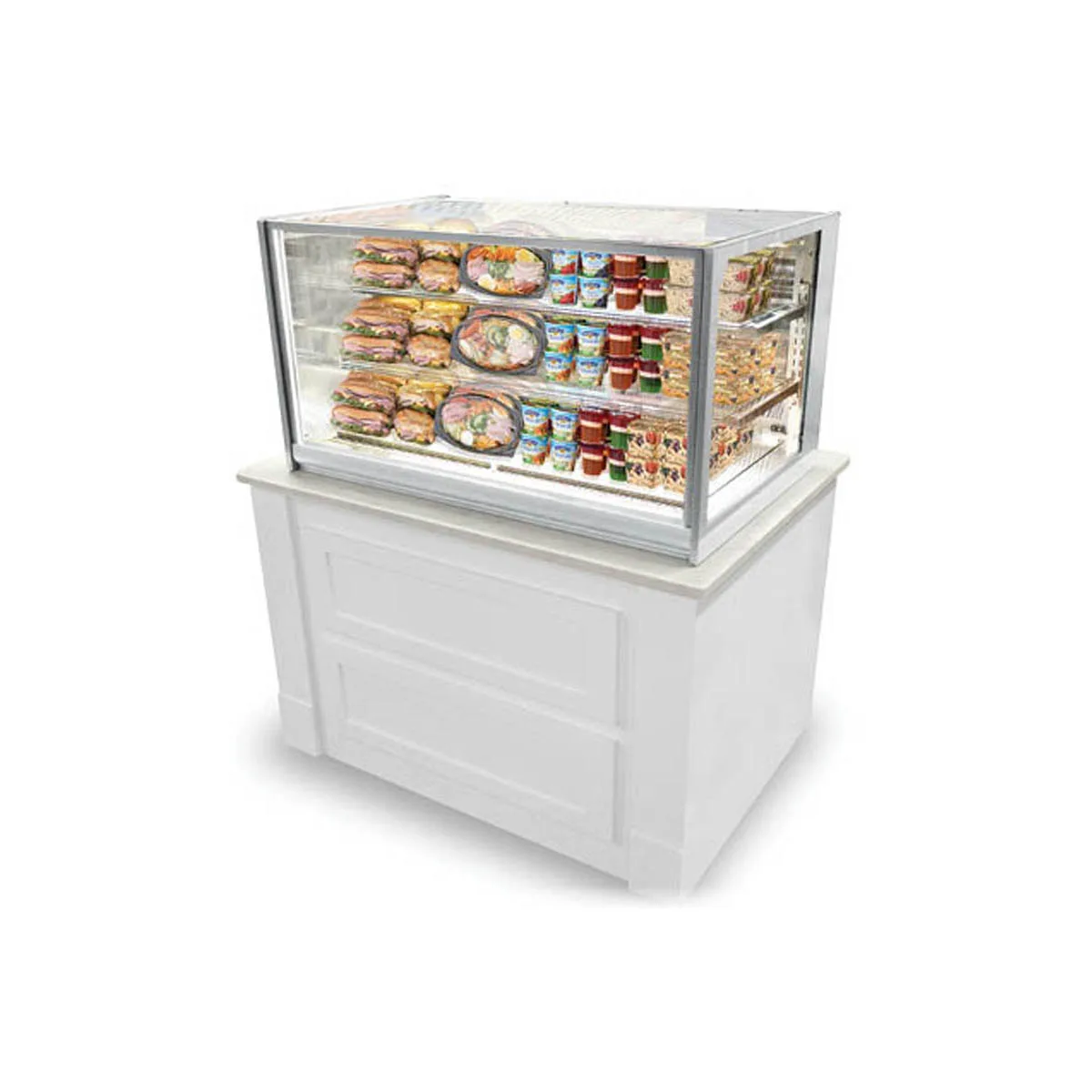 Federal Industries ITRSS6034 60" Drop In Flat Refrigerated Deli Display Case