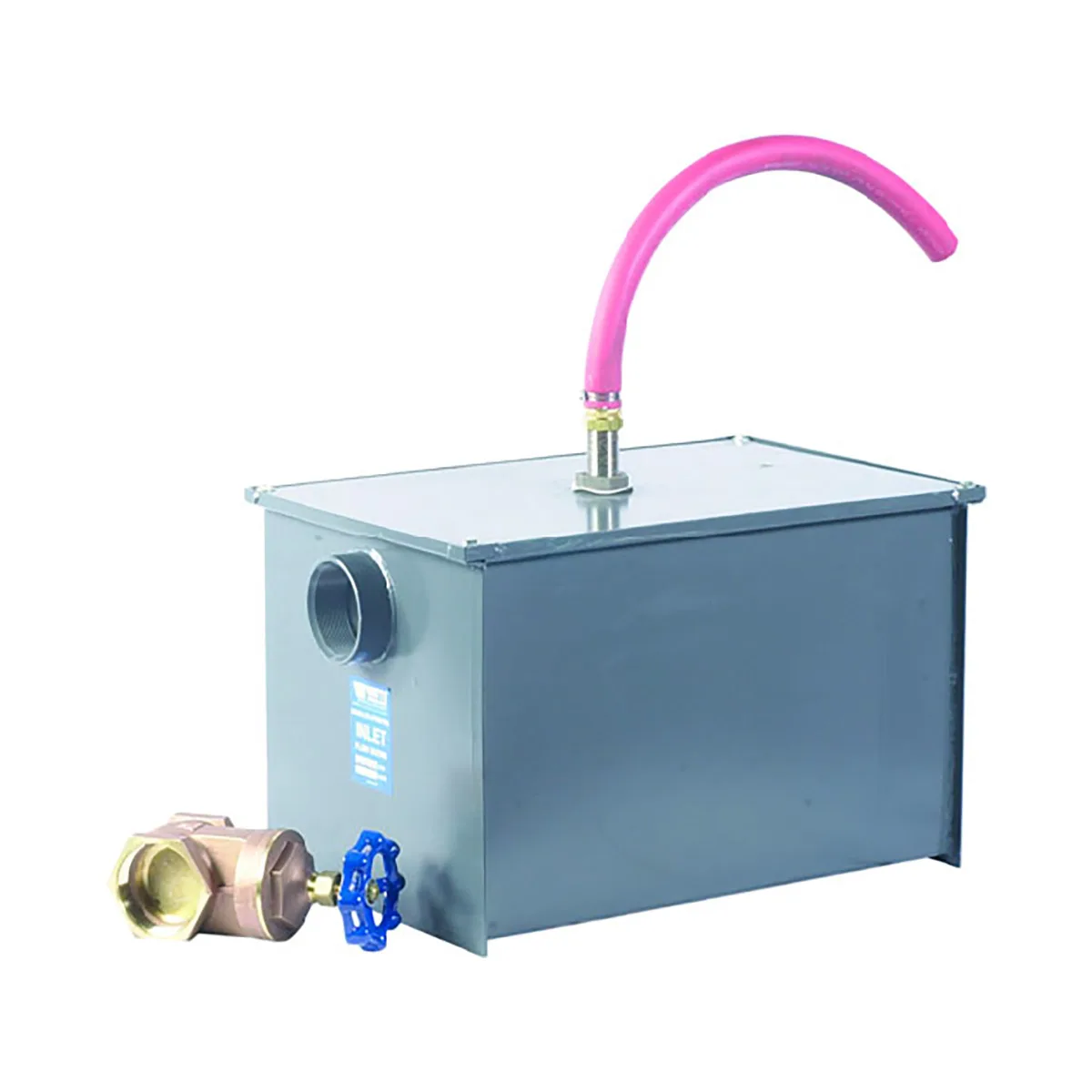 Dormont WD-35-A Watts Grease Interceptor, Semi-Automatic Draw-Off - 3" FPT / 70 lbs Cap. - 35 GPM