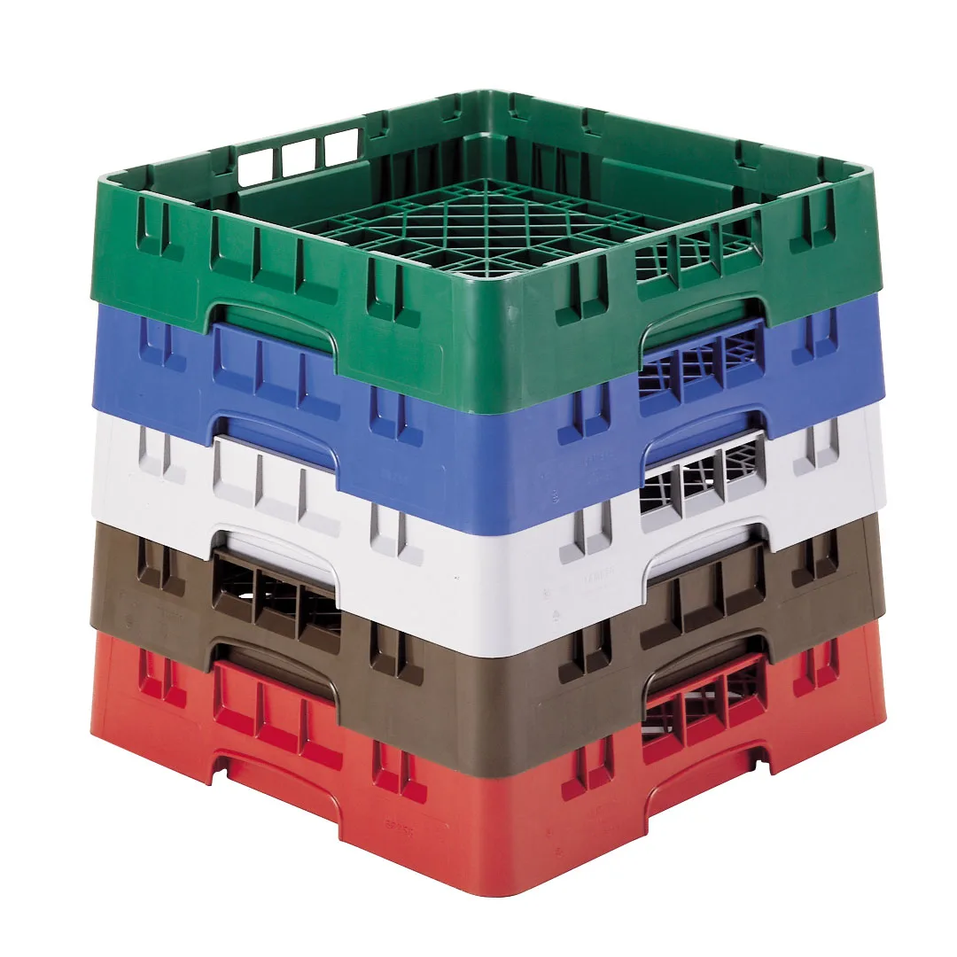 Cambro BR258167 Camrack Base Rack, Full Size, 1 Compartment, 19-3/4" x 19-3/4", Polypropylene, Brown, NSF Certified