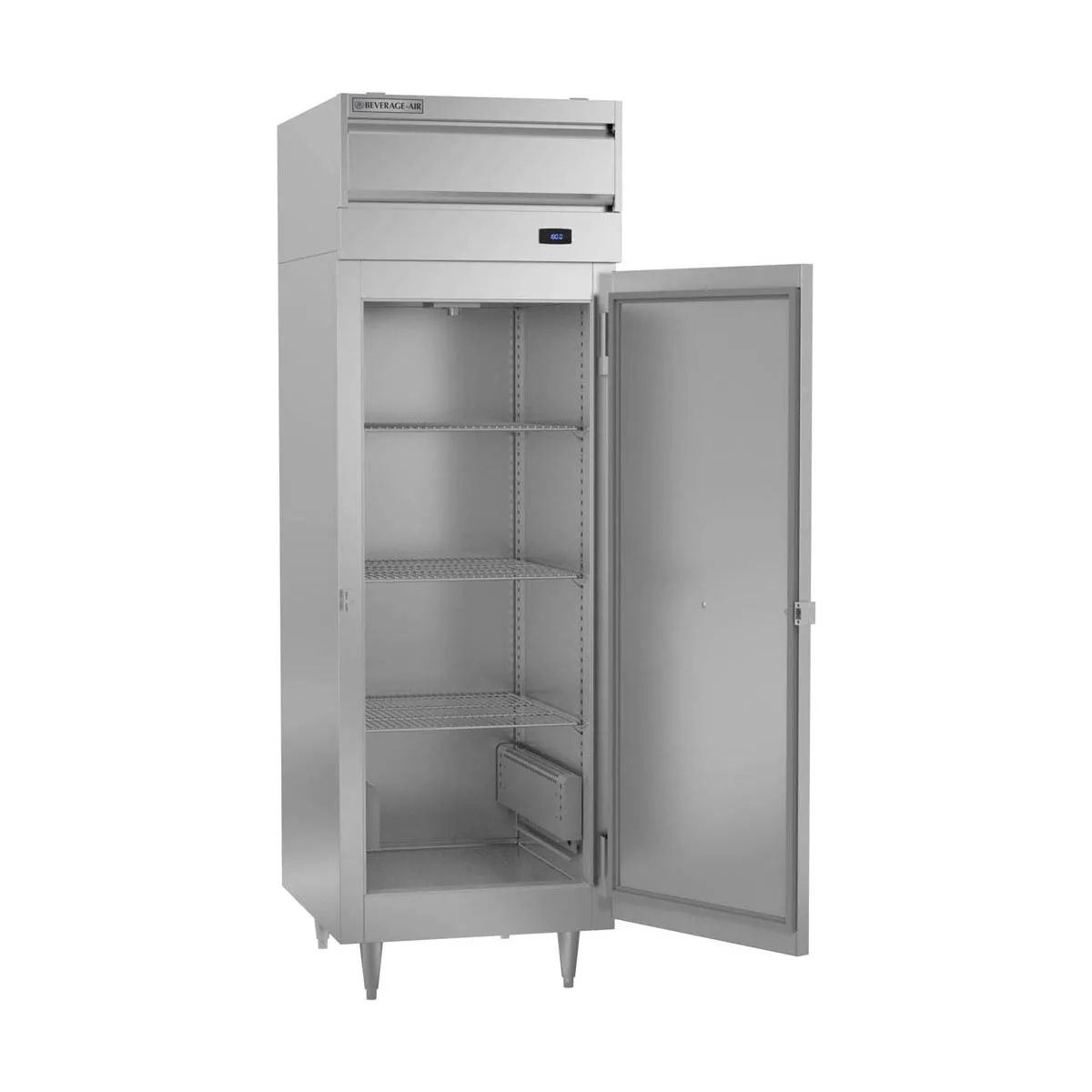Beverage Air PH1-1S 1-Section Reach-In Heated Holding Cabinet, 21.01 cu ft, Solid Door, Stainless Steel