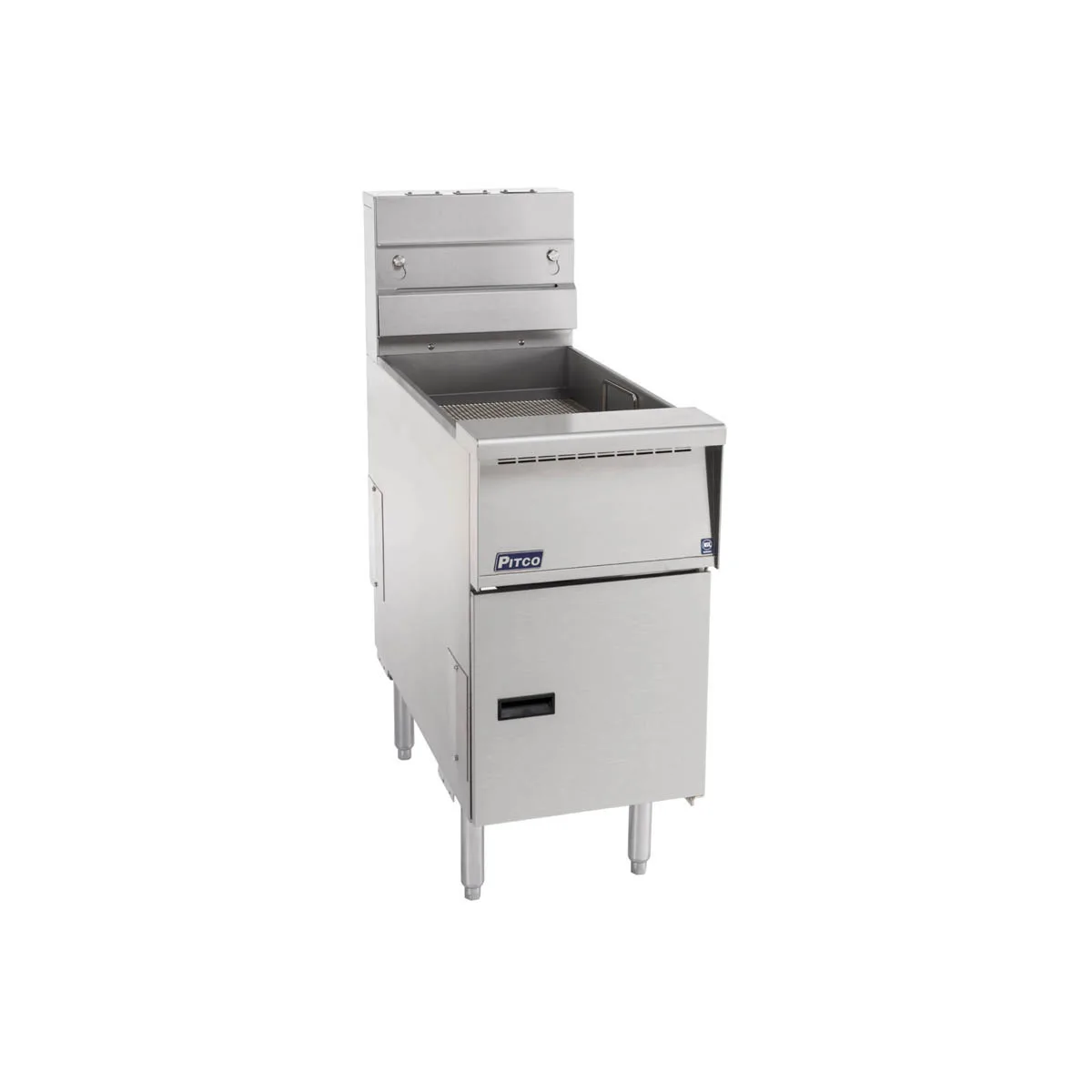 Pitco SSHLVBNB-14 Fryer Dump Station w/ BNB Dump Station, Fryer Match Design, Top Drainer