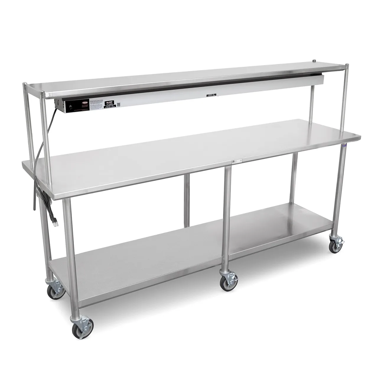 John Boos ET6-2484SSW-X Expediting Table, 84"W X 24"D