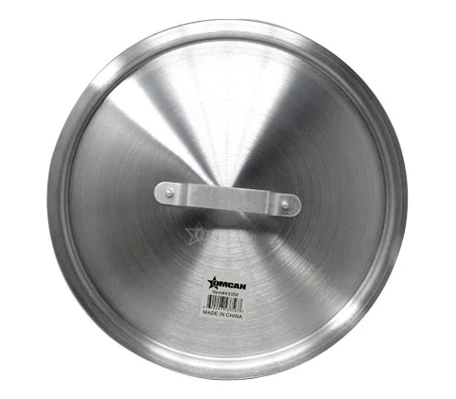 Omcan USA 43356 Aluminum Cookware Cover, 8.5‑Qt Pot & Pan Lid, Commercial Grade, Silver