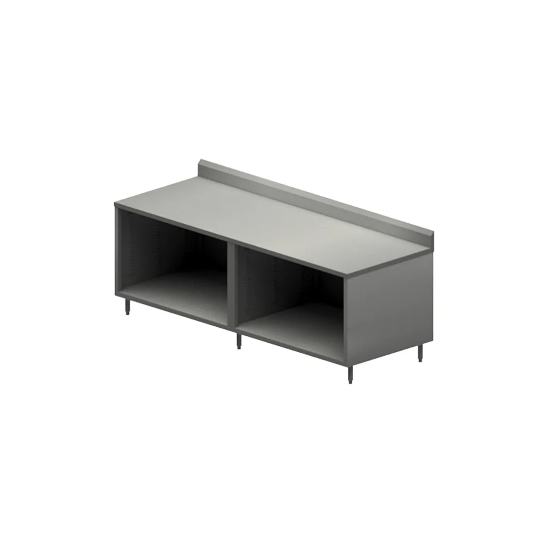 BK Resources CSTR5-30120 Cabinet Base Open Front Work Table