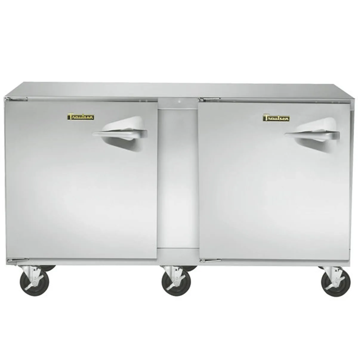 Traulsen UHT72-LL-SB 72" 2-Door Undercounter Refrigerator, Stainless Steel, Front-Breathing, 17.5 cu ft