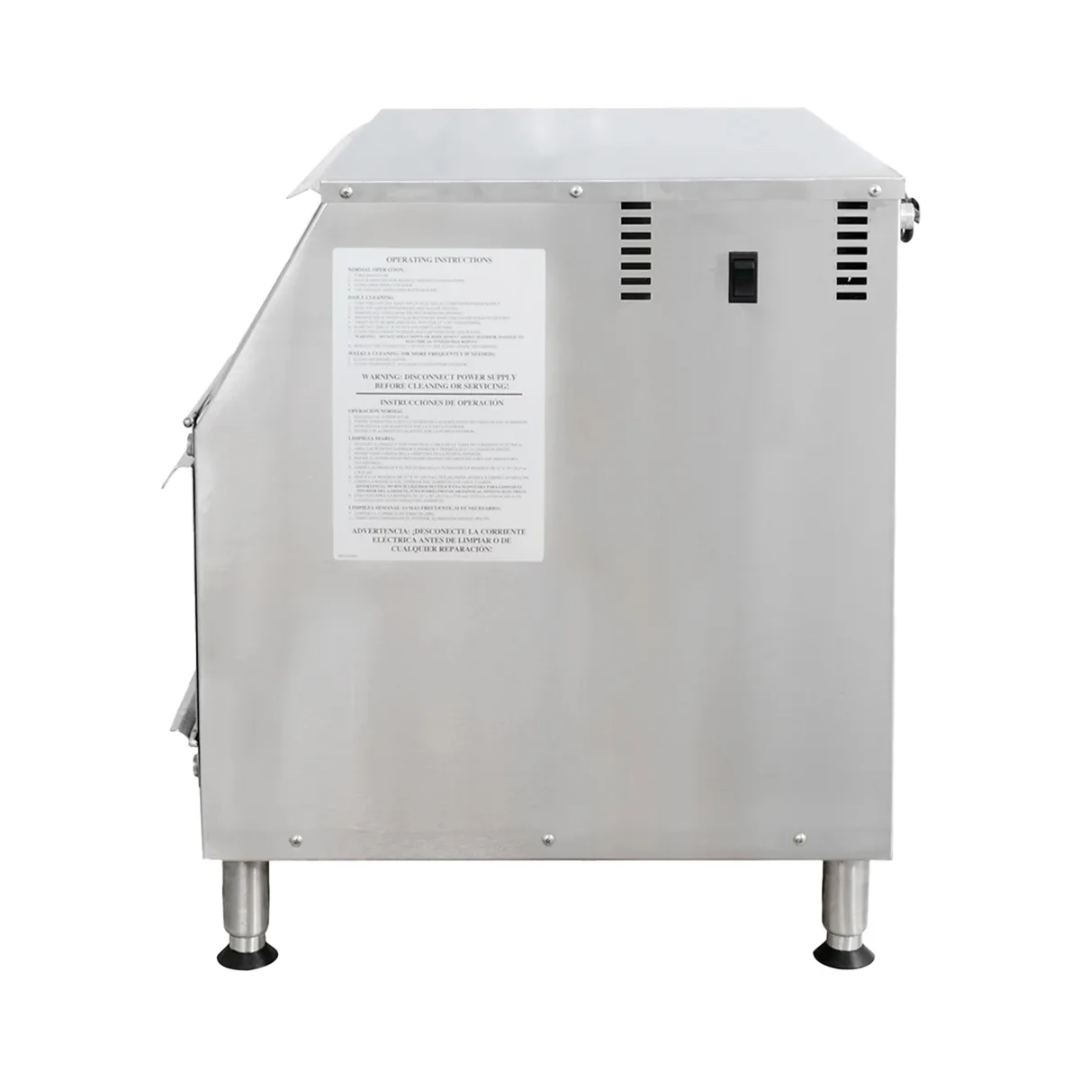 Carter-Hoffmann CW1 Bulk Chip Warmer, Forced Air Heating System