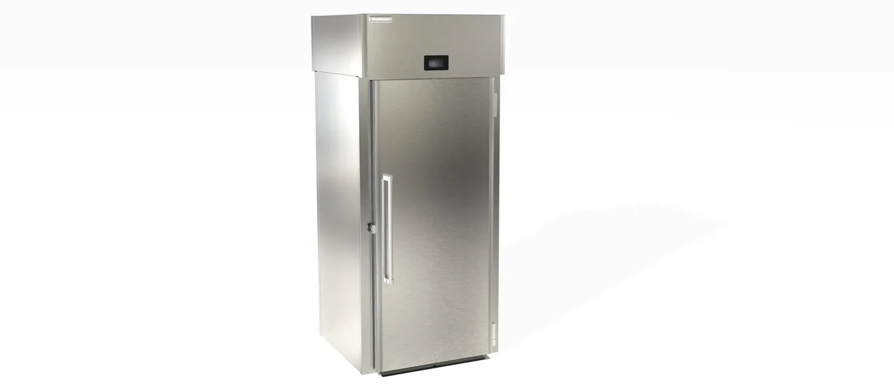 Delfield DSLHRT1-S Heated Holding Cabinet, 1-Section, 2-Door Solid, 38.7 cu ft, Stainless Steel